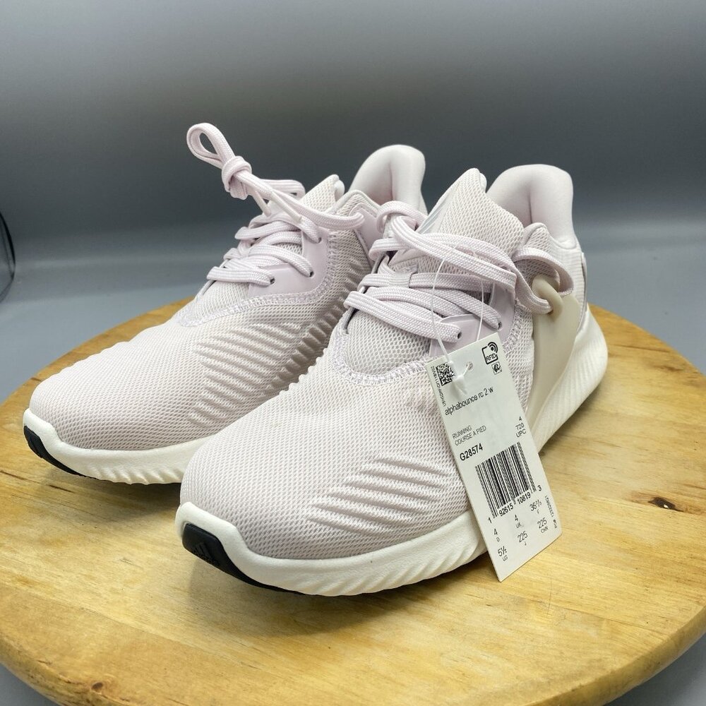 ADIDAS Alphabounce Sneakers Course A Pied Shoes Size 5.5 Cloud foam Running NEW